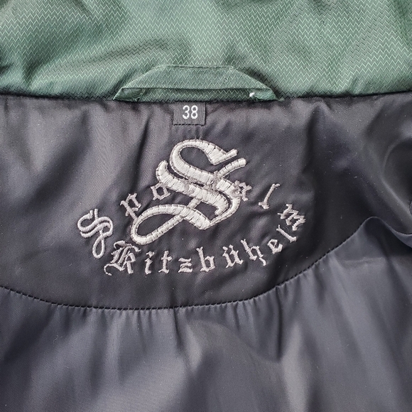 Vintage 90s y2k Sportalm Kitzbuhel Green Ski Pants and Winter Snowboard Jacket - Picture 9 of 9